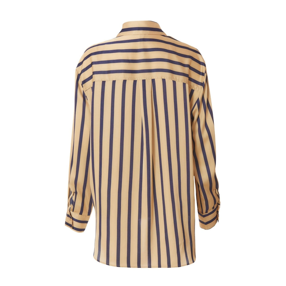 Quiz Clothing Women Tan Collar Neck Shirt