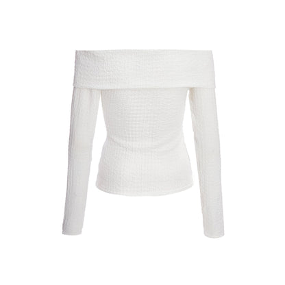 Quiz Clothing Women White Off Shoulder Top
