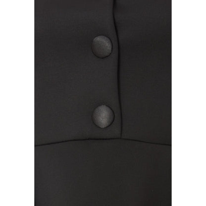 Quiz Clothing Women Black Polyester Solid Dress