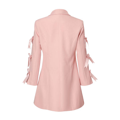 Quiz Clothing Pink Women Blazer Dress