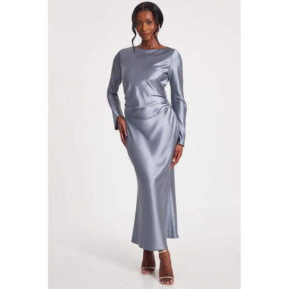 Quiz Clothing Grey Women Bodycon Dress