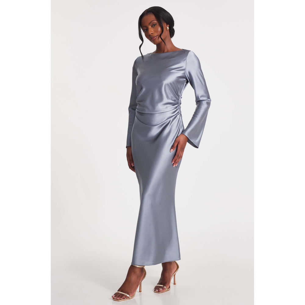 Quiz Clothing Grey Women Bodycon Dress