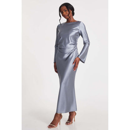 Quiz Clothing Grey Women Bodycon Dress