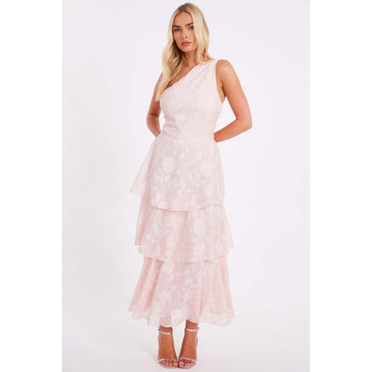 Quiz Clothing Pink Women Maxi Dress