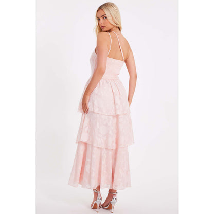 Quiz Clothing Pink Women Maxi Dress