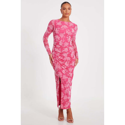 Quiz Clothing Pink Women Bodycon Dress