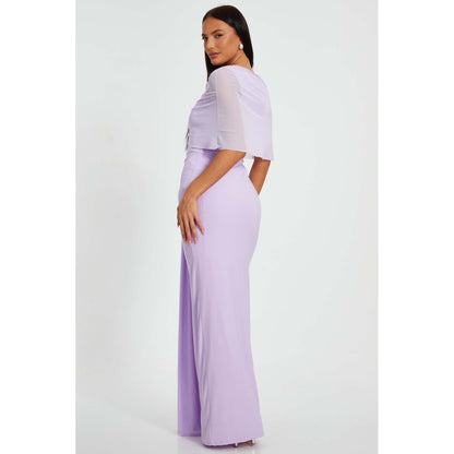 Quiz Clothing Lavender Women Bodycon Dress