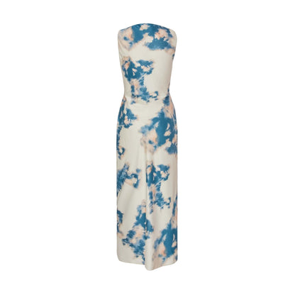 Quiz Clothing Blue Women Fit And Flare Dress