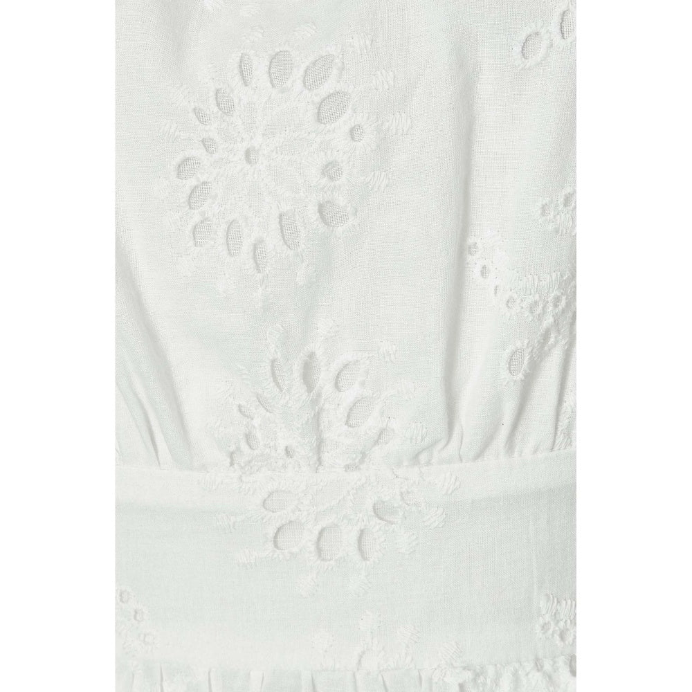 Quiz Clothing White Women Fit And Flare Dress