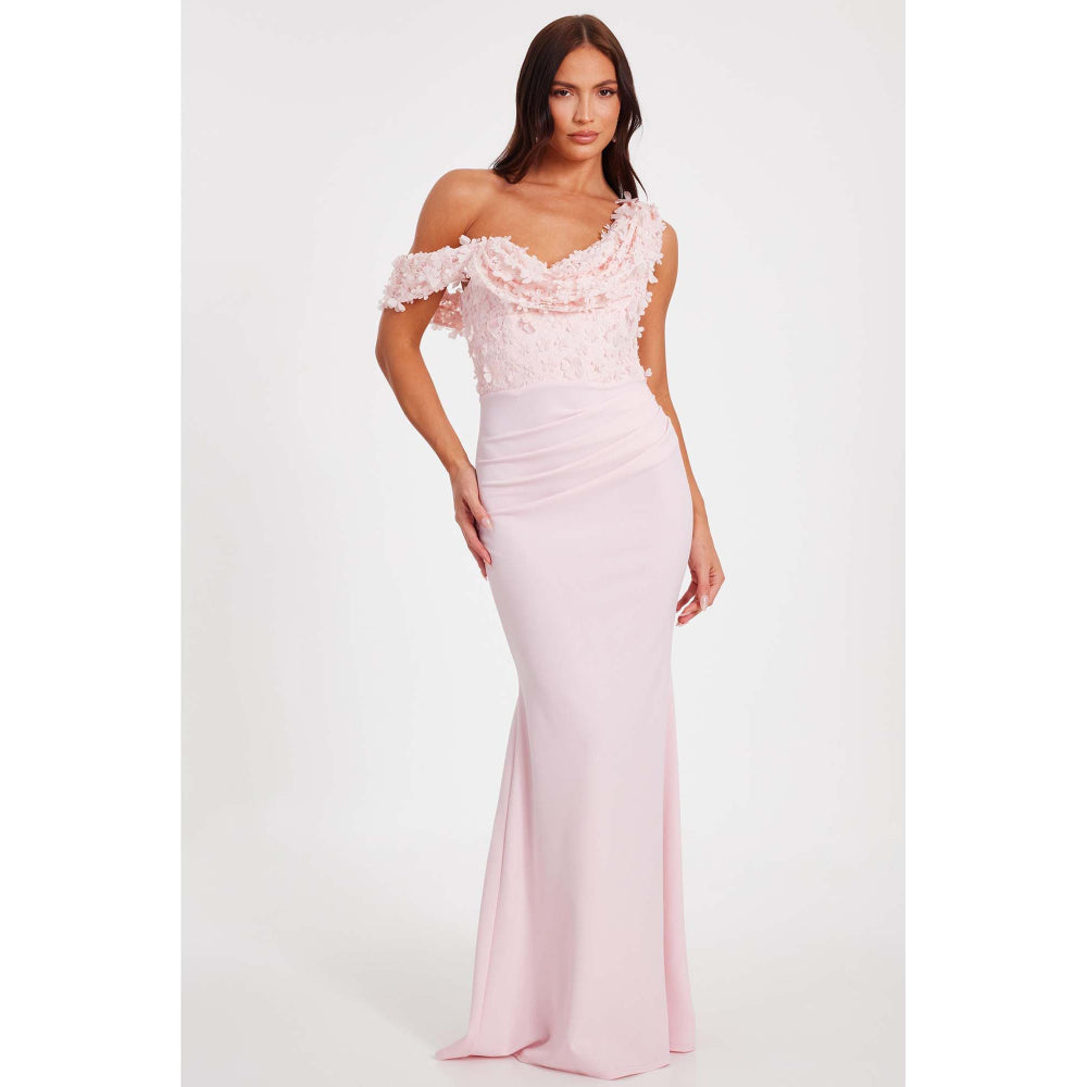Quiz Clothing Pink Women Bodycon Gown