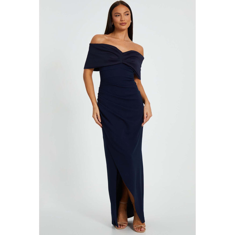 Quiz Clothing Navy Blue Women Bodycon Dress