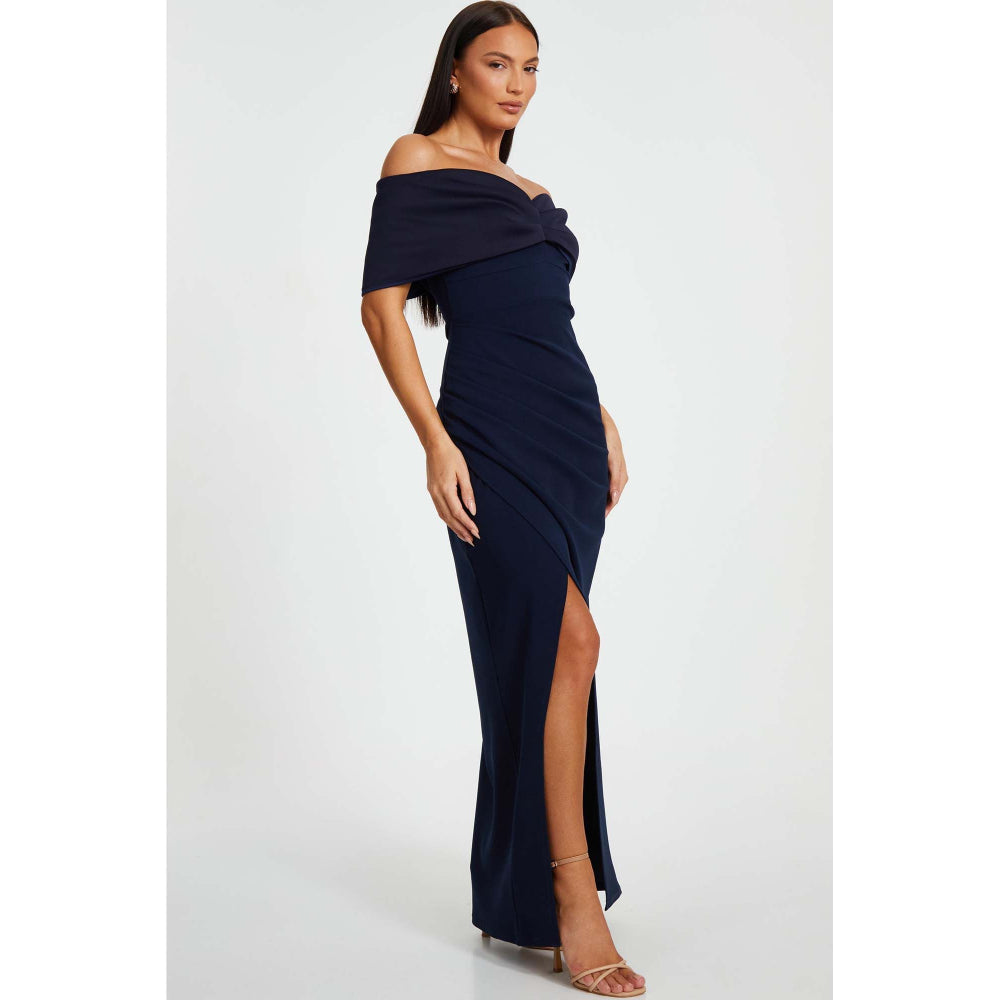 Quiz Clothing Navy Blue Women Bodycon Dress