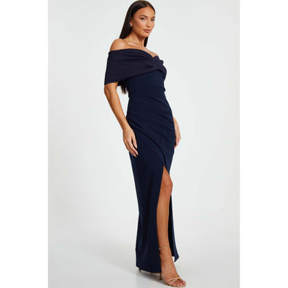 Quiz Clothing Navy Blue Women Bodycon Dress