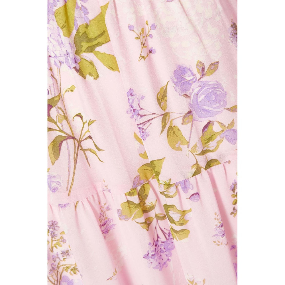 Quiz Clothing Lavender Women Maxi Dress