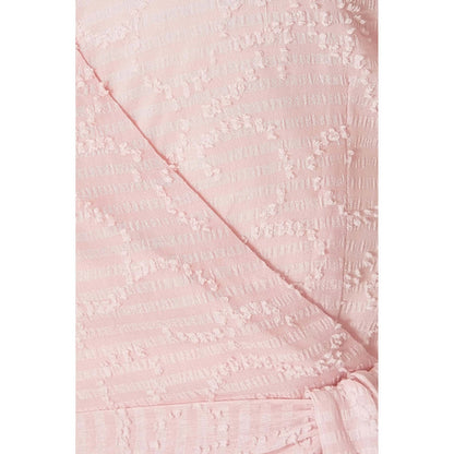 Quiz Clothing Pink Women Fit And Flare Dress With Belt