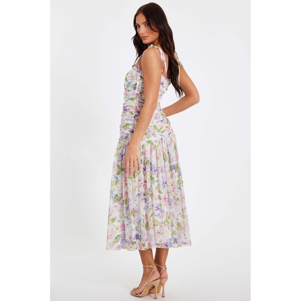 Quiz Clothing Multi-Colour Women Maxi Dress