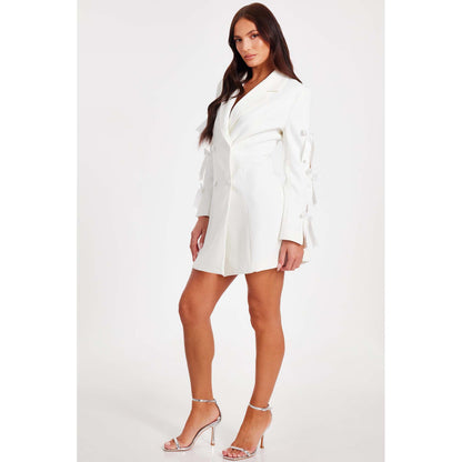Quiz Clothing White Women Blazer Dress