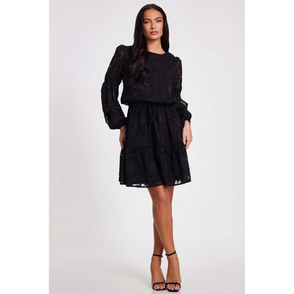 Quiz Clothing Black Women Fit and Flare Dress