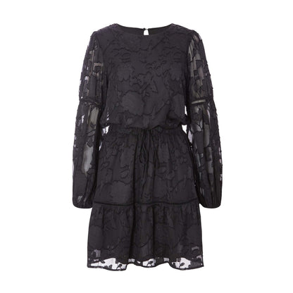 Quiz Clothing Black Women Fit and Flare Dress