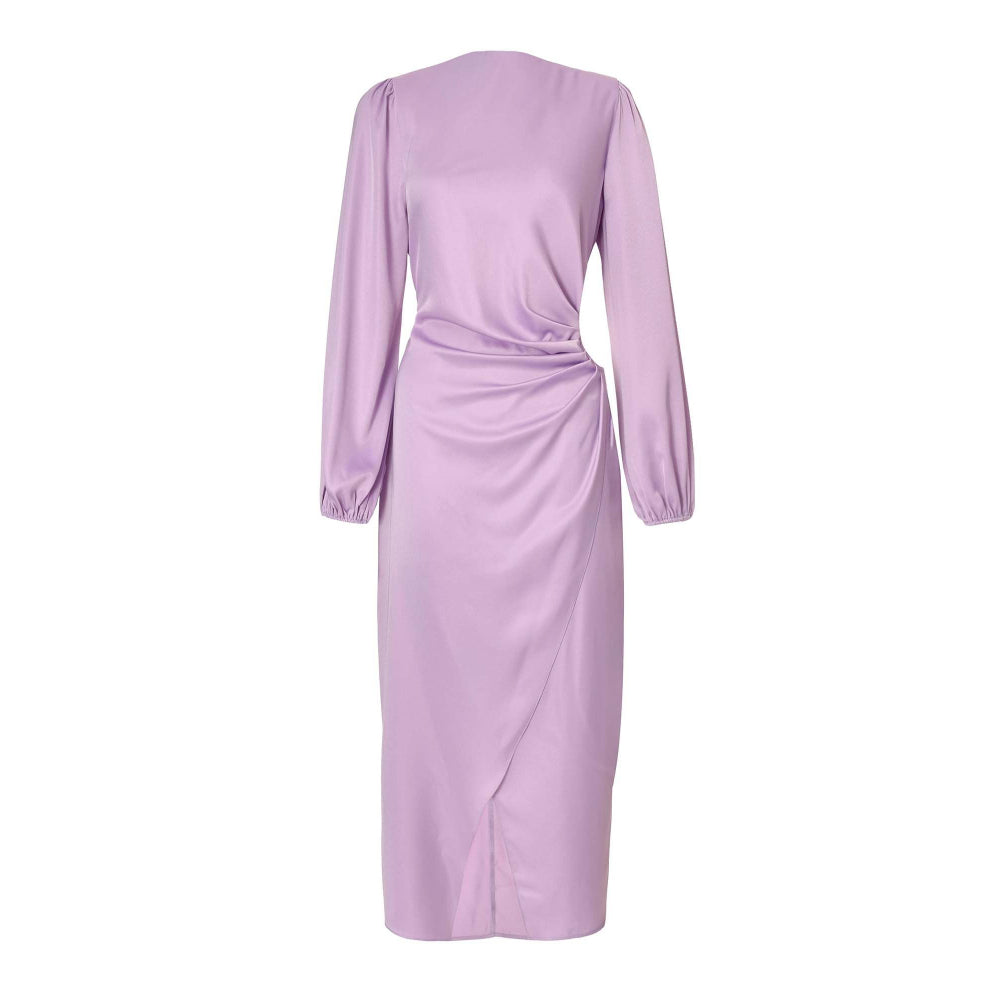 Quiz Clothing Lavender Women Sheath Maxi Dress