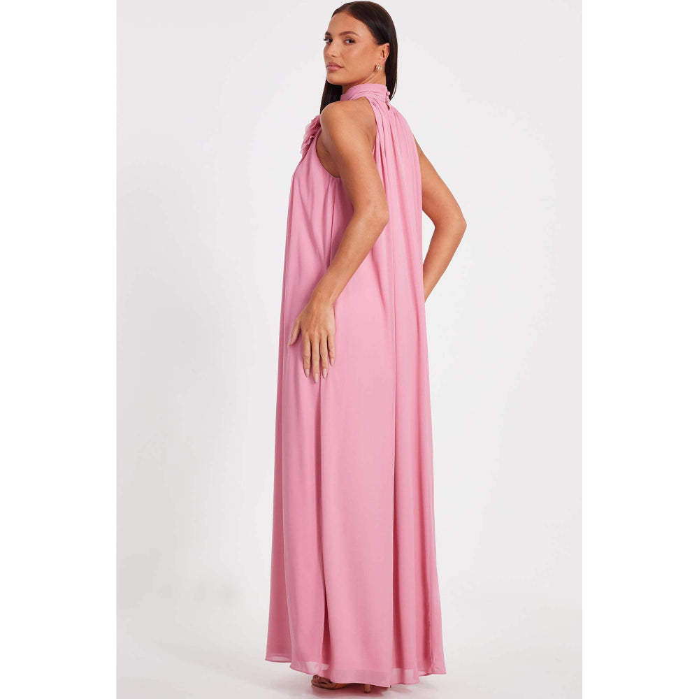 Quiz Clothing Pink Women A-Line Dress