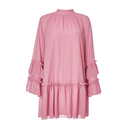 Quiz Clothing Pink Women Fit And Flare Dress