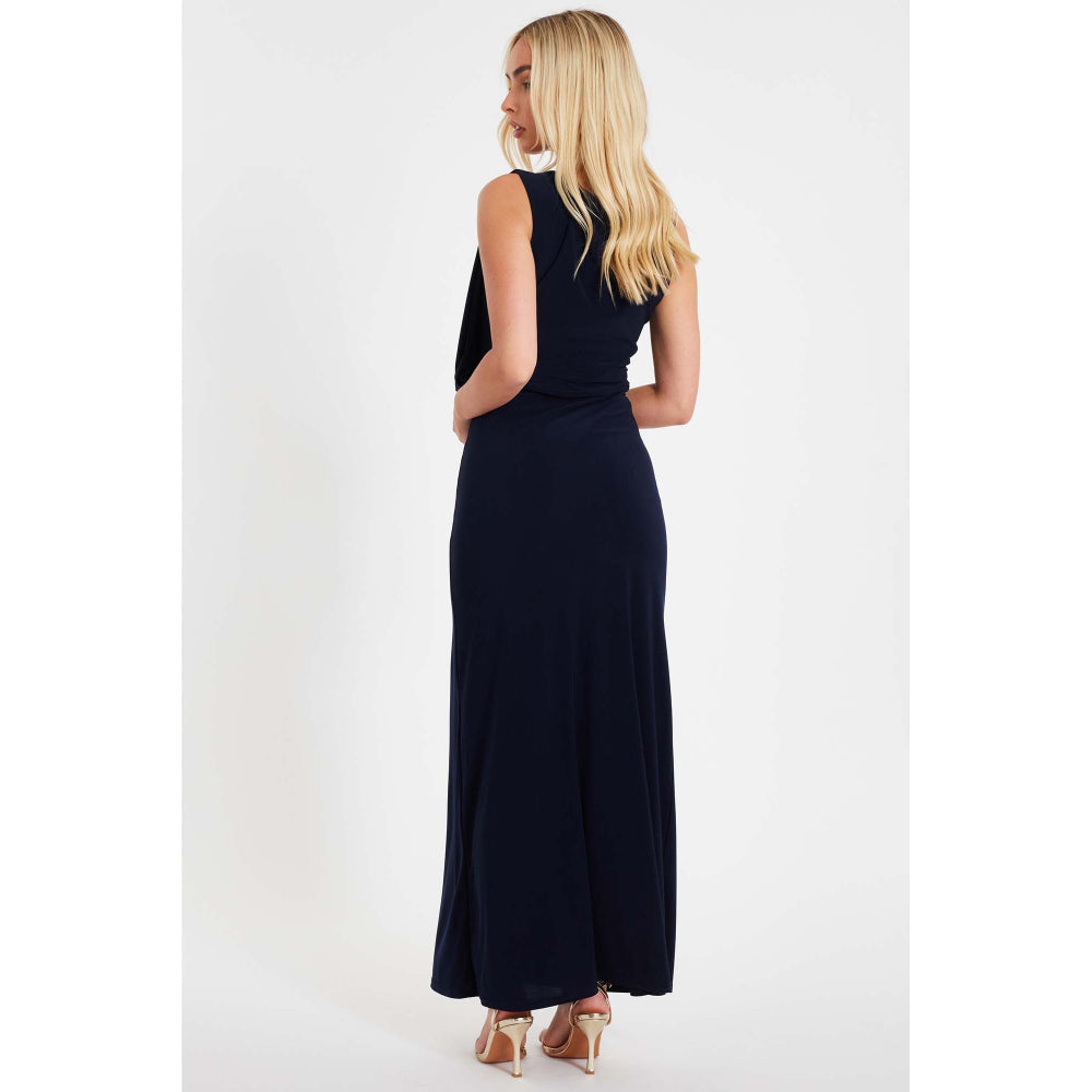 Quiz Clothing Navy Blue Women Bodycon Dress