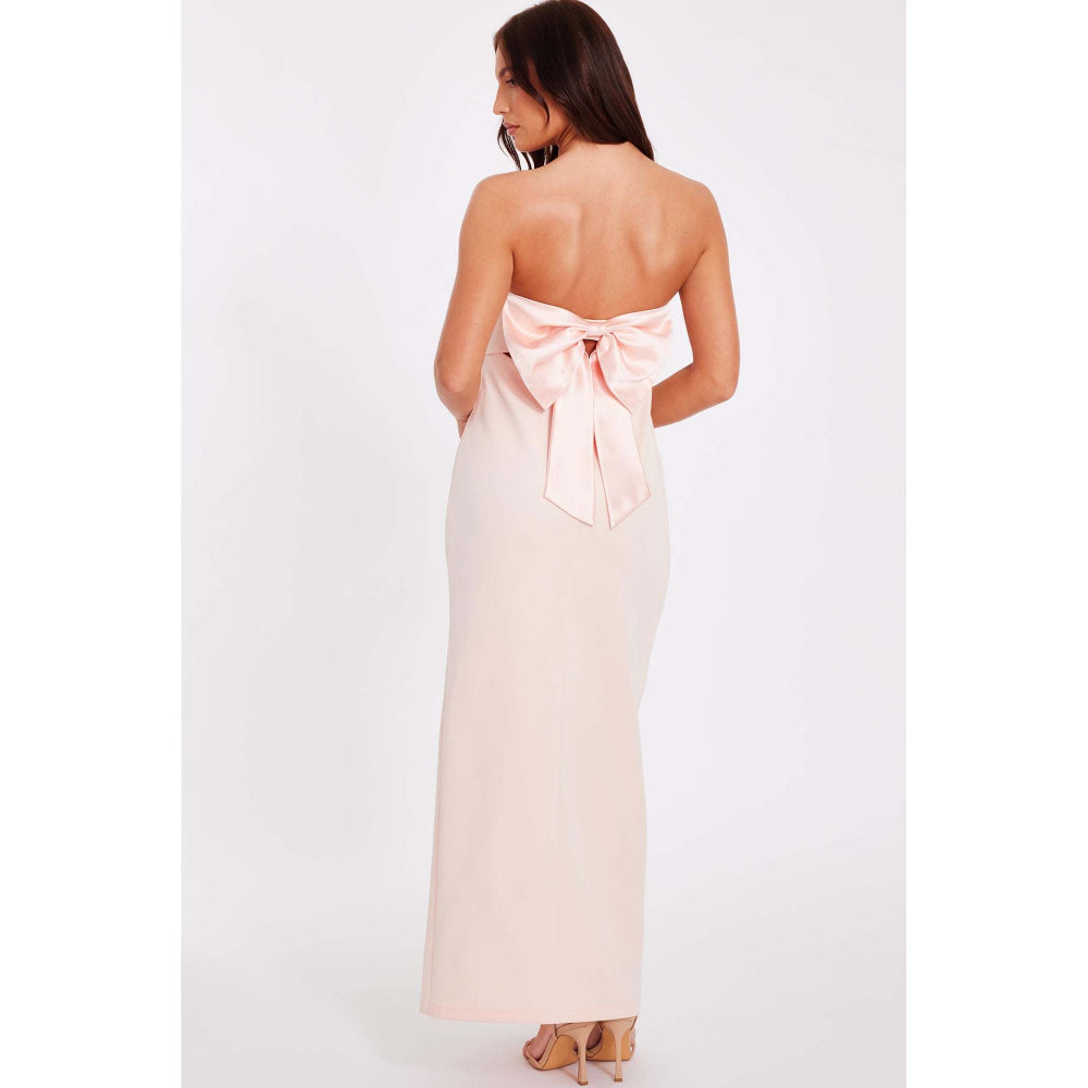 Quiz Clothing Peach Women Bodycon Dress