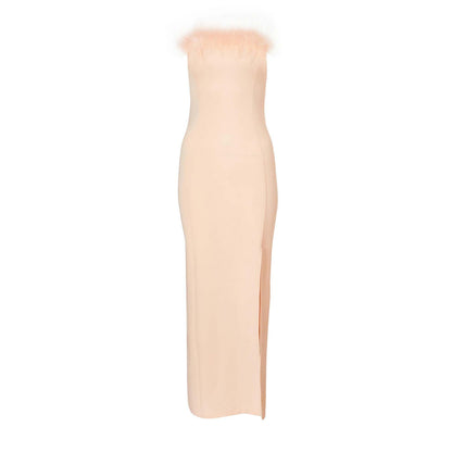 Quiz Clothing Peach Women Bodycon Dress