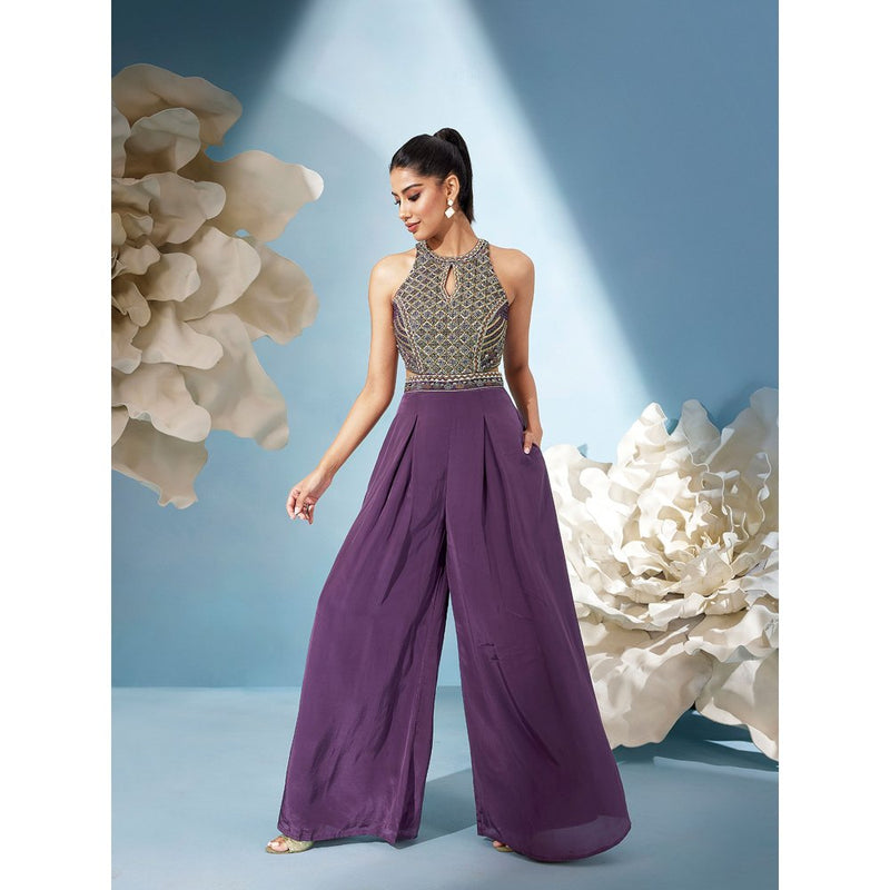 Qunic Purple Orchid Dust Jumpsuit