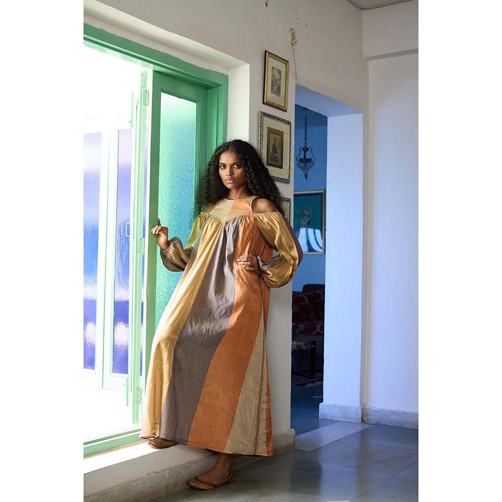 Raas Life Multicolor Ramya Chanderi Dress