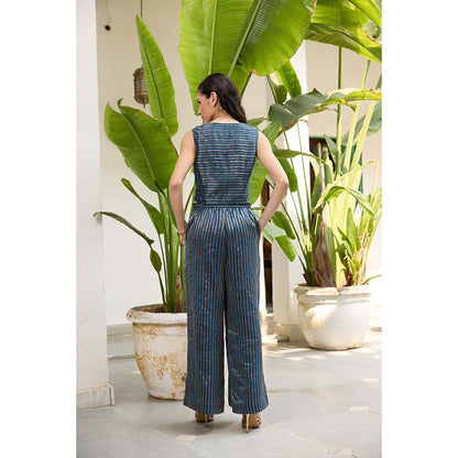 Raas Life Sabya Blue Pant