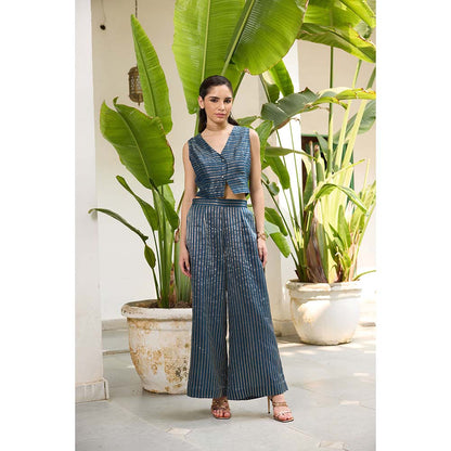Raas Life Sabya Blue Pant