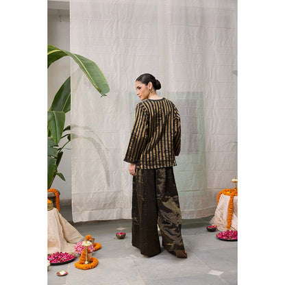 Raas Life Kaveri Black Palazzo