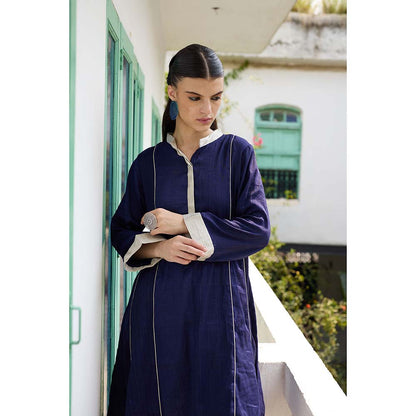 Raas Life Blue Nilofer Kurta and Pant (Set of 2)