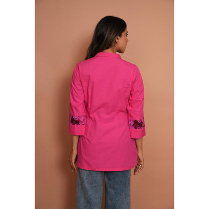 Rabnoor K Sethi Hot Pink Shirt