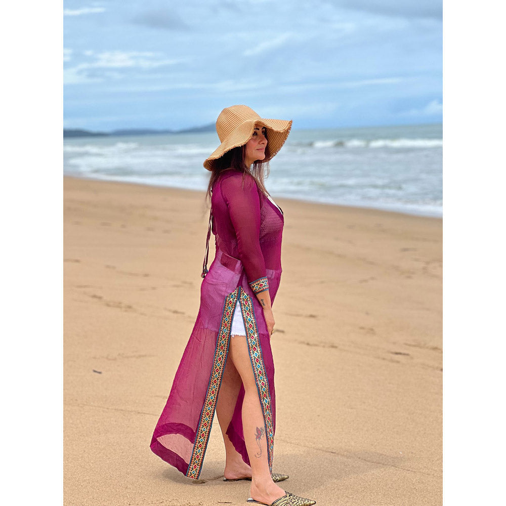 RAISHAA Orchid Purple Fusion Top (Set of 2)