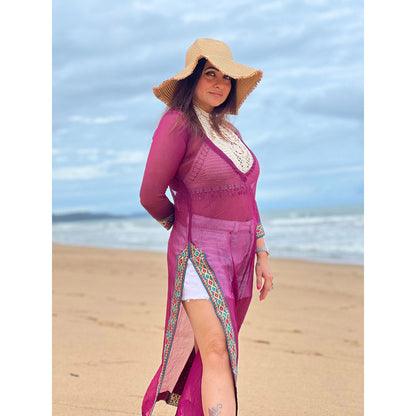 RAISHAA Orchid Purple Fusion Top (Set of 2)