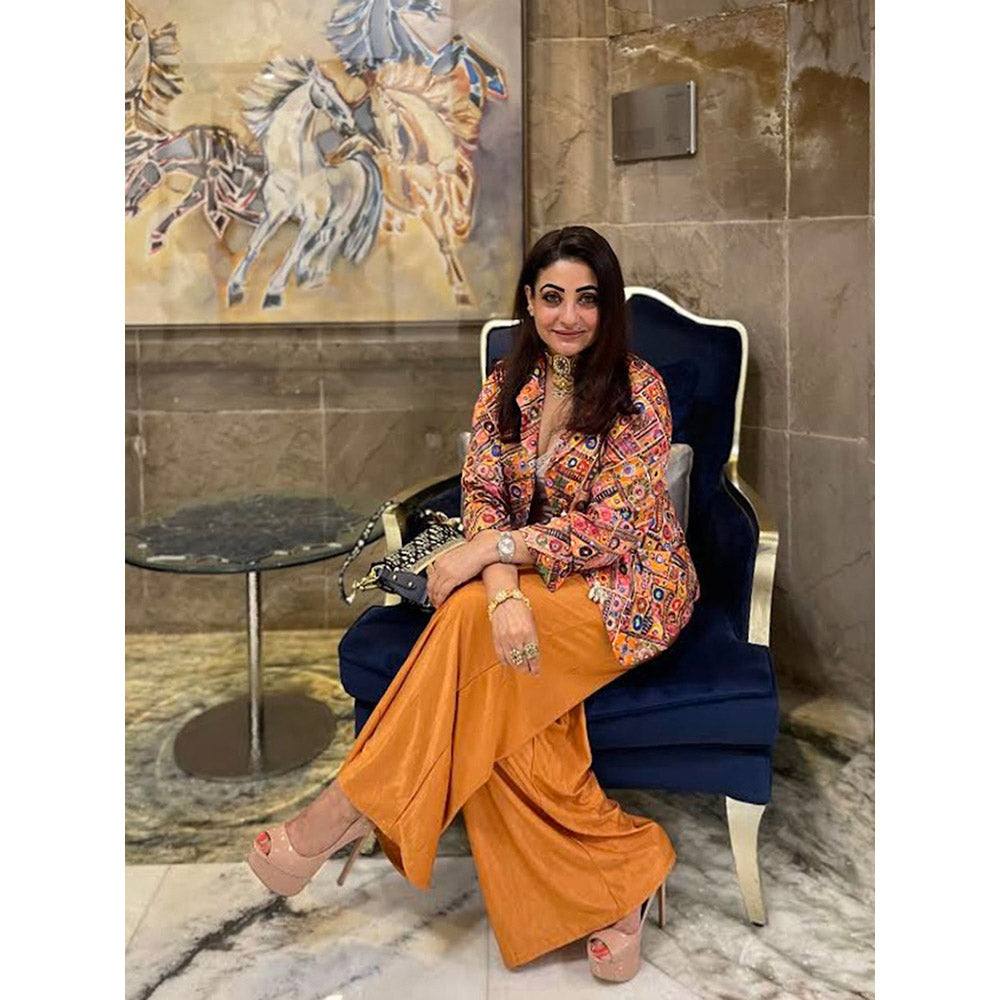 RAISHAA Inaaya Multi-Color Blazer