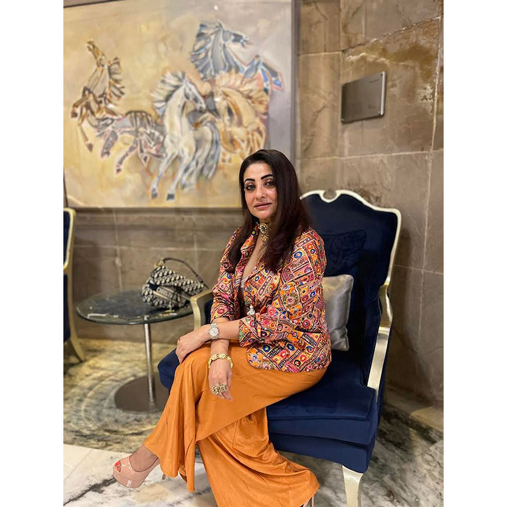 RAISHAA Inaaya Multi-Color Blazer