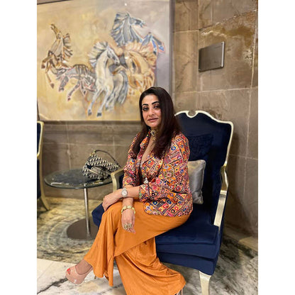 RAISHAA Inaaya Multi-Color Blazer