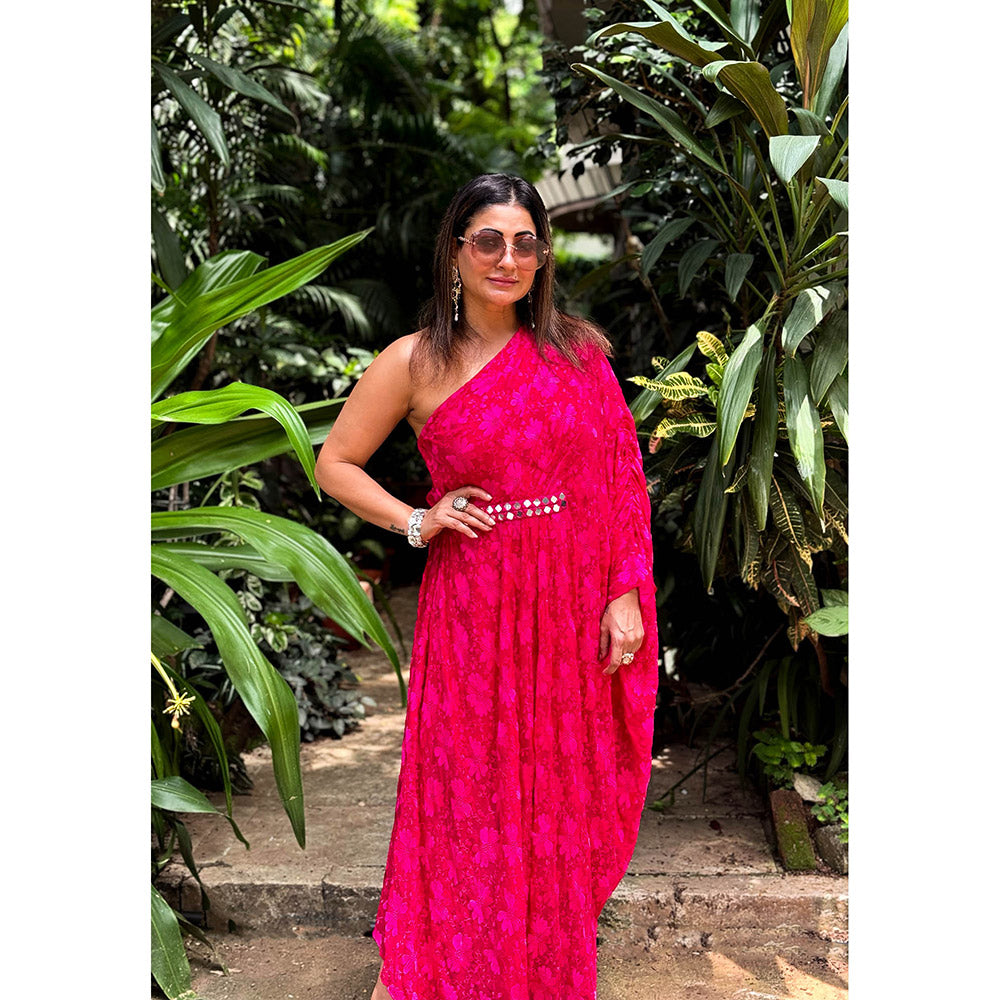 RAISHAA Pink Freya Dress