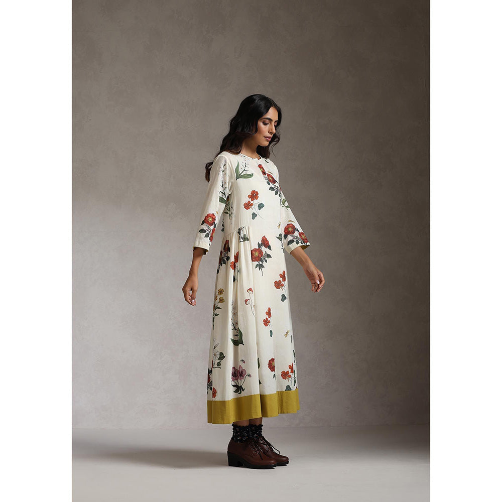 Raiman Botanical Folklore Floral Dress with Slip (Set of 2)