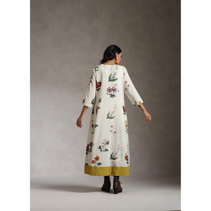 Raiman Botanical Folklore Floral Dress with Slip (Set of 2)