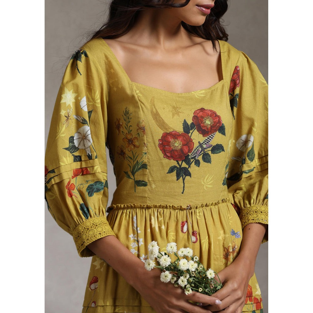 Raiman Celeste Floral Dress
