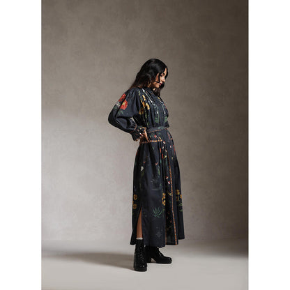 Raiman The Stargazer Floral Dress with Belt (Set of 2)