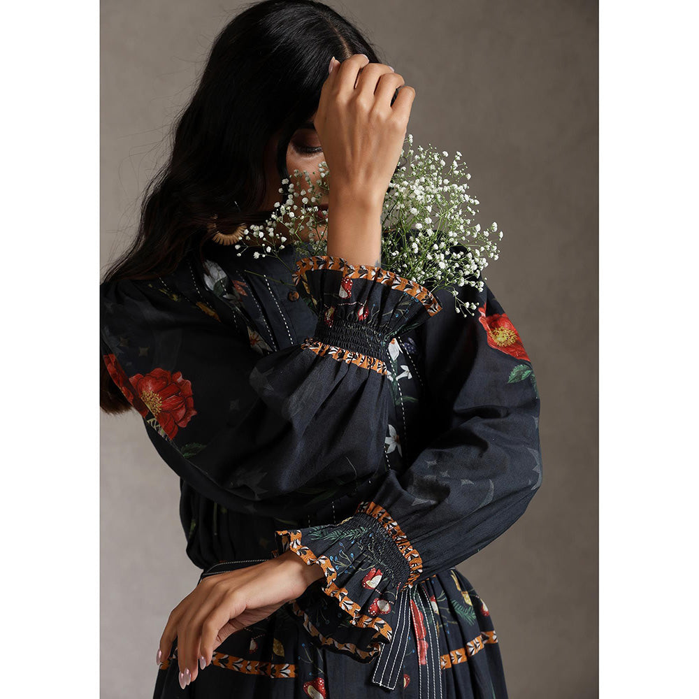 Raiman The Stargazer Floral Dress with Belt (Set of 2)