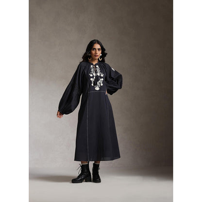 Raiman Star Peasant Embroidered Dress with Slip (Set of 2)