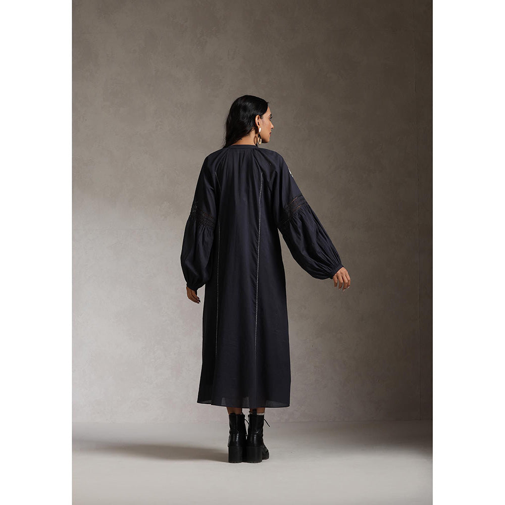 Raiman Star Peasant Embroidered Dress with Slip (Set of 2)