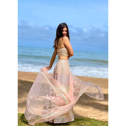 RAISHAA Multi-Color The Bridesmaid Lehenga with Blouse (Set of 2)